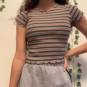 Brandy Melville Rainbow top